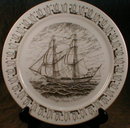 NORWEGIAN American LINE Plate BRIGG Anna MARIA-