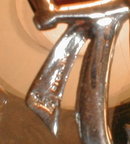 BOUCHER Sterling PIN Vintage -Signed MB -