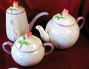 TIFFANY Crown STAFFORDshire - BREAKfast SET -