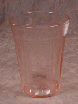 Pink PRINCESS Tumblers -5- Hocking -VINTAGE-