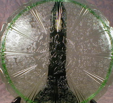 Cherry BLOSSOM Cake PLATE - Double HANDLE -
