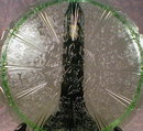 Cherry BLOSSOM Cake PLATE - Double HANDLE -