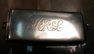 ELKS Sterling MEMBERSHIP Card HOLDER Hello BiLL