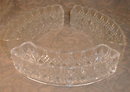 Val St Lambert FLOWER Arranger CENTERPIECE Set-