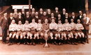 RUGBY Team PHOTO Framed - ANTIQUE -