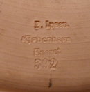 Peter IPSEN Plaque CLASSICAL Painted -DENMARK -