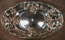 BIRKS Sterling BREAD Tray GRAPE Pattern ANTIQUE