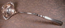 SHEFFIELD Punch LADLE Silverplate -DECO Style -