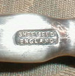 SHEFFIELD Punch LADLE Silverplate -DECO Style -