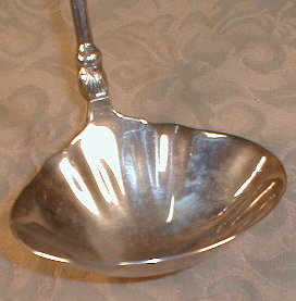 SILVERplate PUNCH Ladle BAROQUE Style -LARGE-