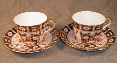 IMARi Royal CROWN Derby Cup Saucer -SET of 4 -