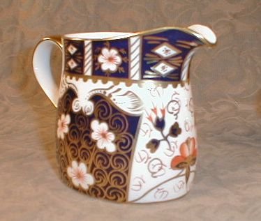 IMARI Royal CROWN Derby Creamer & Sugar -SET-
