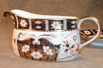 IMARI Royal CROWN Derby Gravy & UNDERplate -
