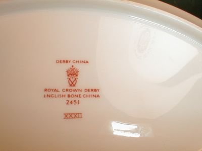 IMARI Royal CROWN Derby Gravy & UNDERplate -