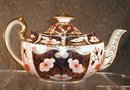 IMARI Royal CROWN Derby TEApot - LARGE , 2451 -