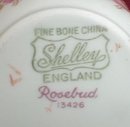 SHELLEY Rosebud DAINTY Teacup & Saucer