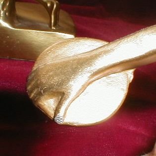 Discus THROWER BookENDS - VINTAGE -