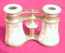 Opera GLASSES French MOTHER of Pearl -ANTIQUE-