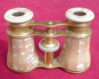 Opera GLASSES French MOTHER of Pearl -ANTIQUE-