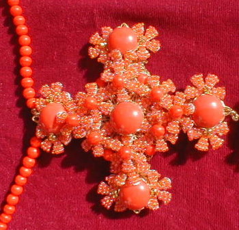 STANLEY Hagler N.Y.C. Necklace EARRING Set - HUGE -