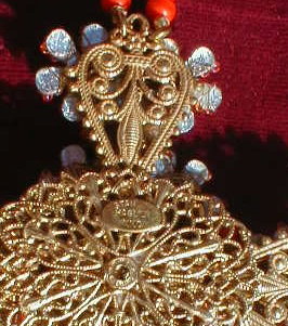 STANLEY Hagler N.Y.C. Necklace EARRING Set - HUGE -