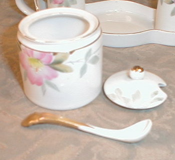Noritake AZALEA Condiment SET 4 pcs -ANTIQUE-