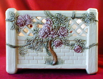 WELLER Roma ROSE Arbor JARDINIER - Antique -
