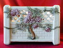 WELLER Roma ROSE Arbor JARDINIER - Antique -