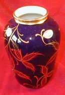 Rosenthal COBALT Blue VASE - Hand PAINTED -