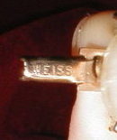 WEISS Yellow RHINEstone BRACELET - VINTAGE -