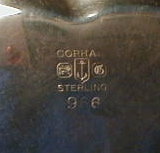 GORHAM Sterling HEART Shape DISH - Antique -
