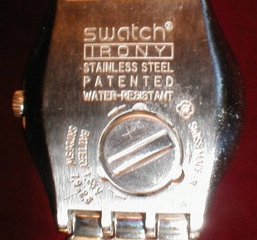 SWATCH Watch IRONY Swiss Made - 2002 -