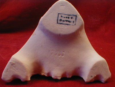 SCHAFER Vater VASE Pin HOLDER JasperWARE ANTIQUE