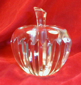 WATERFORD Apple PAPERWEIGHT - Ireland -