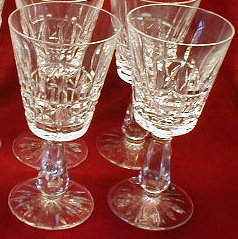 WATERFORD Kylemore CLARET Wine Goblets -2-
