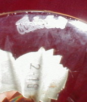 WATERFORD Kylemore CLARET Wine Goblets -2-