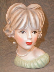 RELPO Teen HEAD Vase K1761 - VINTAGE -