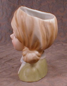 Teen HEAD Vase INARCO E6211 with BOW -