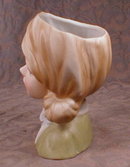 Teen HEAD Vase INARCO E6211 with BOW -