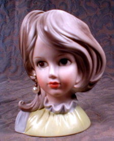 TEEN Head VASE Inarco E6211 - Vintage -
