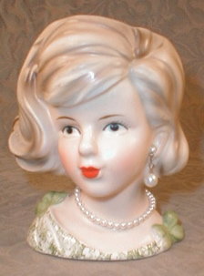 LARK Head VASE United IMPORTS - VINTAGE -