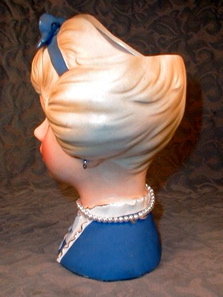 Lark TEEN Head Vase JN-4113 Young Blond VINTAGE