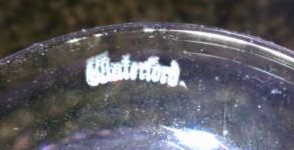 WATERford ALana Brandy SNIFTERS - Set of 4 -