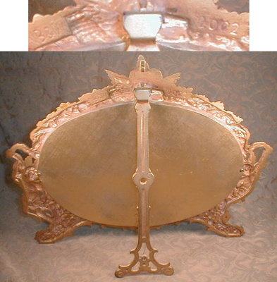 ORNATE Cherub Frame NB & IW - ANTIQUE -