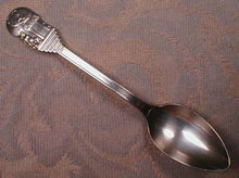 LARKIN Souvenir SPOON Buffalo - ANTIQUE -