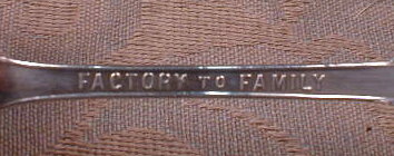 LARKIN Souvenir SPOON Buffalo - ANTIQUE -
