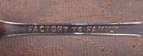 LARKIN Souvenir SPOON Buffalo - ANTIQUE -
