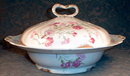 LIMOGES Covered VEGETABLE Carnations -ANTIQUE-