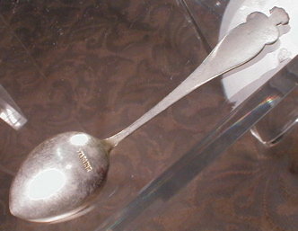 Savannah STERLING Spoon SOUVENIR Ga. -ANTIQUE-