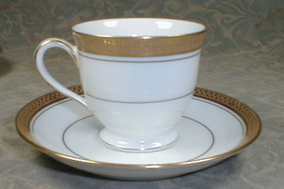 Noritake GOLDRIDGE Cups & Saucers -6-